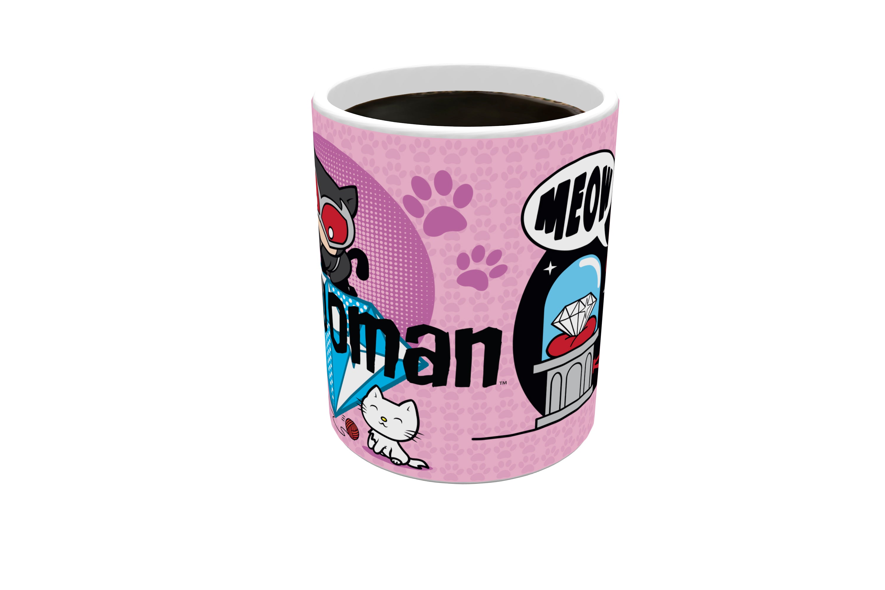 DC Comics (Justice League - Catwoman Cartoon) Morphing Mugs® Heat-Sensitive Mug MMUG640